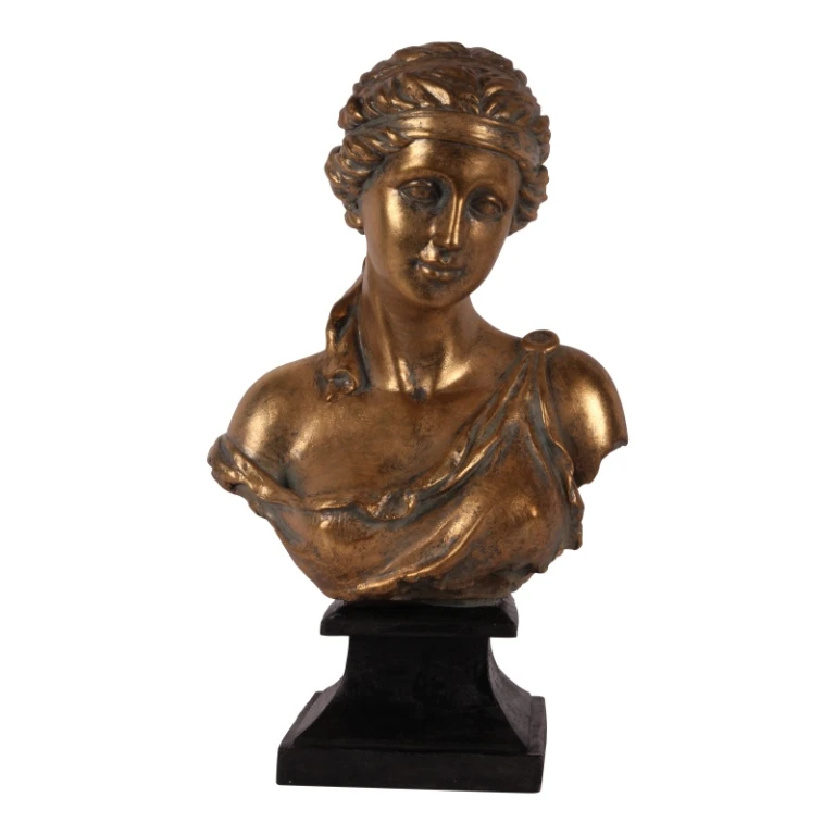 Busta - złoto - 42,8 cm