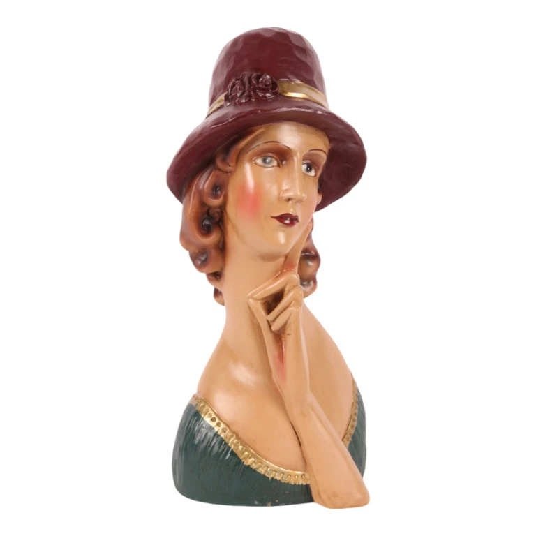Busta kobiety – brązowa – 44,5 cm