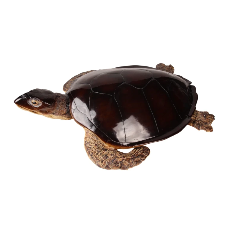 Figura żółwia – brązowa – 88 x 23 cm