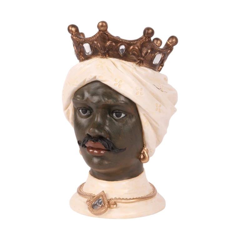 Busta mauretańska – kość słoniowa – 24 cm
