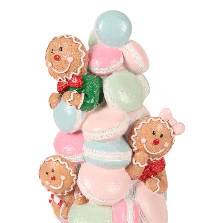 Ciasto dekoracyjne – różowe – 27 cm – żywica sztuczna