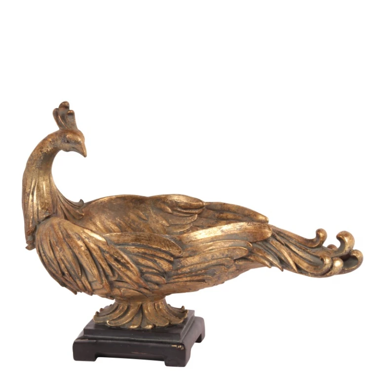 Dutch Style Talerz ozdobny Paw - złoto - 45 cm