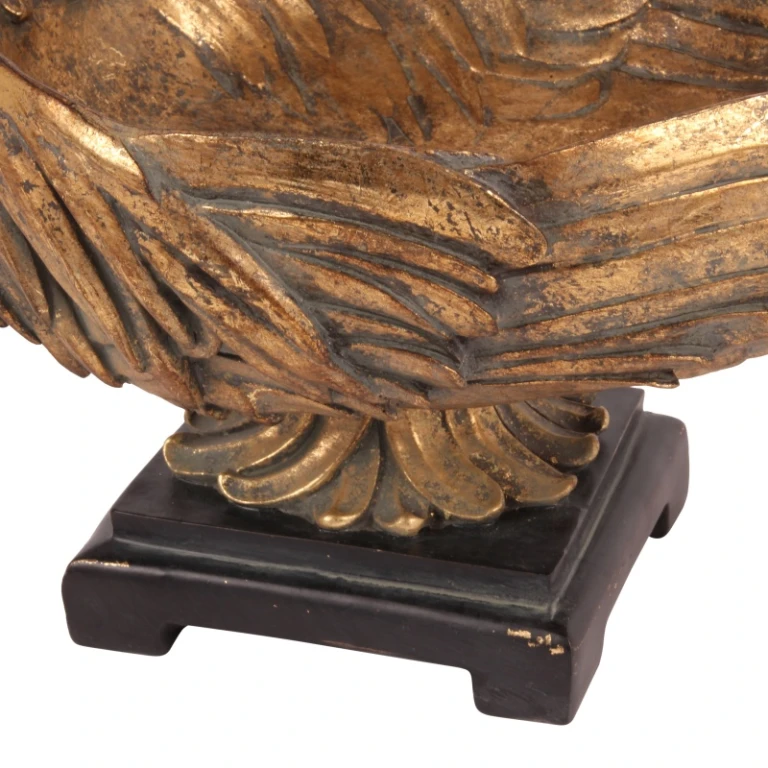 Dutch Style Talerz ozdobny Paw - złoto - 45 cm