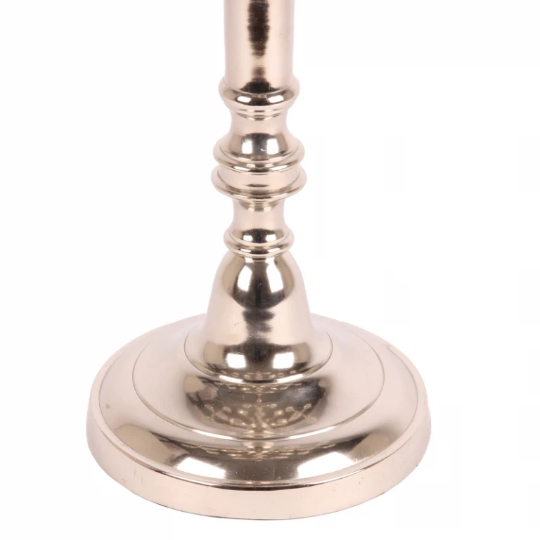 Kandelabr - 25 ramion - 100 cm - srebrny - aluminium