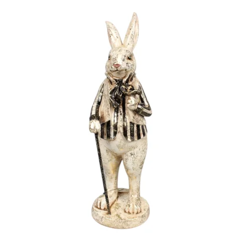Konijn resin 30 cm