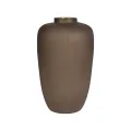 Vaas Savanna L 49 cm - Bruin - Glas