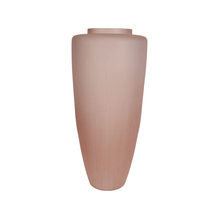 Wazon Clay - 72 cm - różowy - szkło