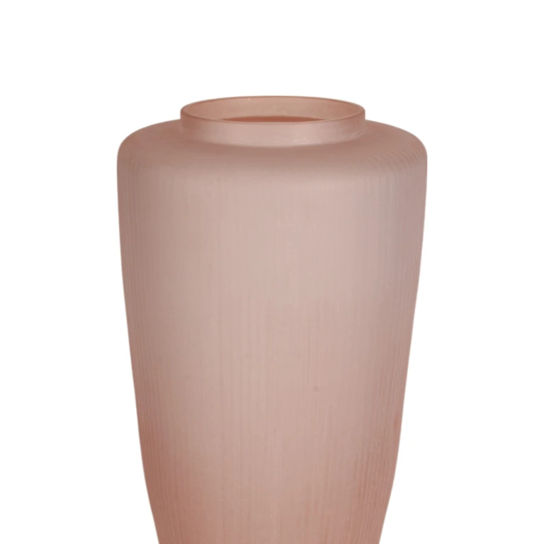 Wazon Clay - 72 cm - różowy - szkło