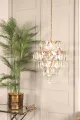 Dutch Style Kroonluchter Basilio 60 cm - Goud - Glas