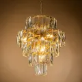 Dutch Style Kroonluchter Basilio 60 cm - Goud - Glas