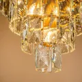 Dutch Style Kroonluchter Basilio 60 cm - Goud - Glas