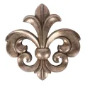 Wandornament - zilver - 46,5 cm - kunsthars