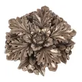 Wieszaki ozdobne Kwiat - srebrny - 25,5 cm - żywica sztuczna