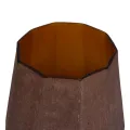 Vaas Diamond - 29 cm - amber - glas