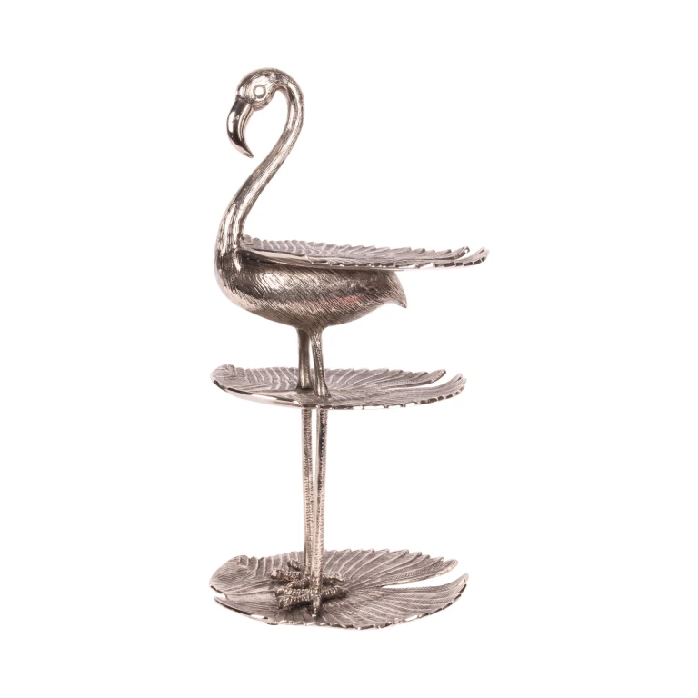 Półka Flamingo - 65 cm - srebrna - aluminium