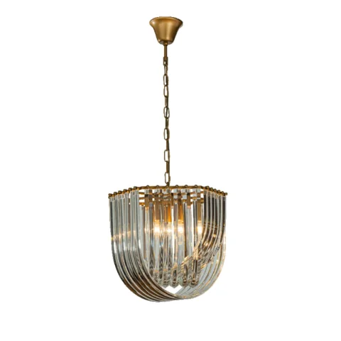 Dutch Style Kroonluchter Chelsea 41 cm Goud IJzer en Glas