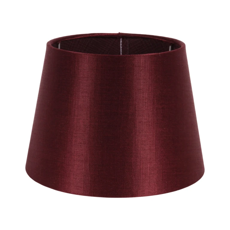 Klosz - Okrągły - 20 cm - Czerwony - Tkanina