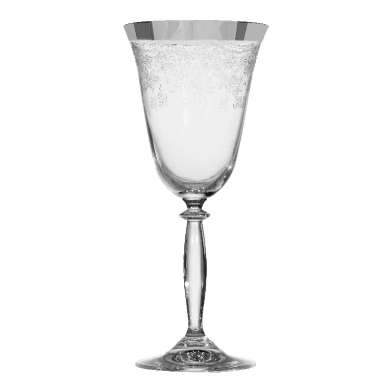 Szkło do szampana srebrne - 360 ml - 1 sztuka